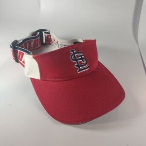 Vintage MLB St. Louis Cardinals Drew Pearson Visor Hat Cap